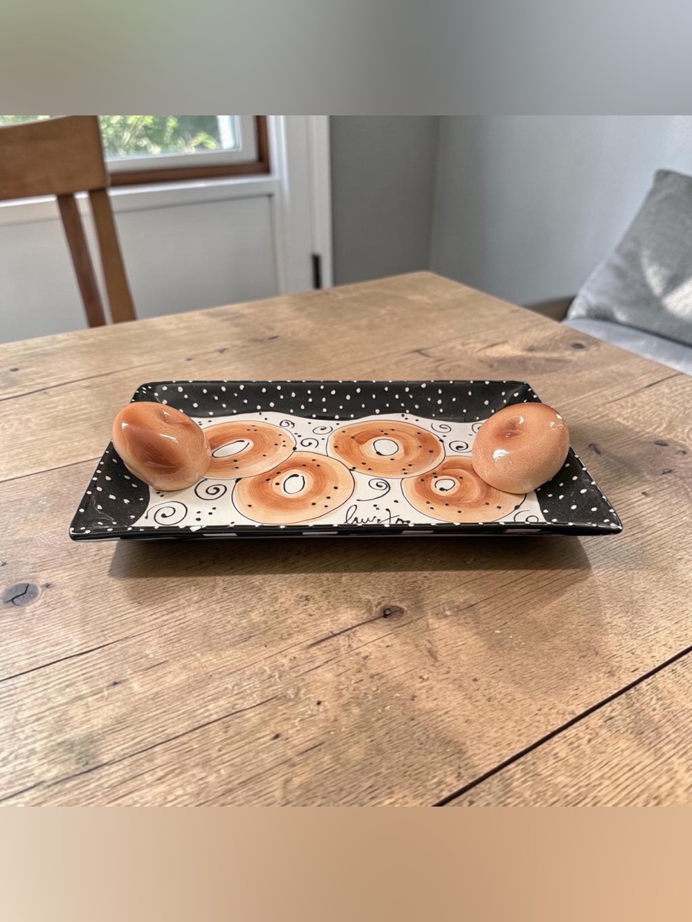 3D Bagel Platter By With Love, Joanne Created By Joanne Delomba For Lotus